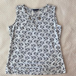 Sleeveless tommy hilfiger top